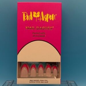 Red Aspen Pink Press-On Nails